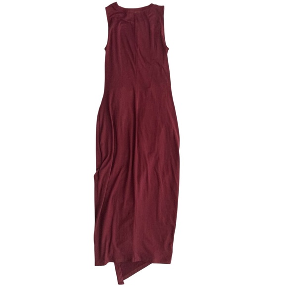 Nine Britton Abigail Brushed Knit Midi Dress Womens Size S Dark Purple - Picture 8 of 14